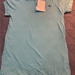 Abercrombie & Fitch Teal Polo Shirt